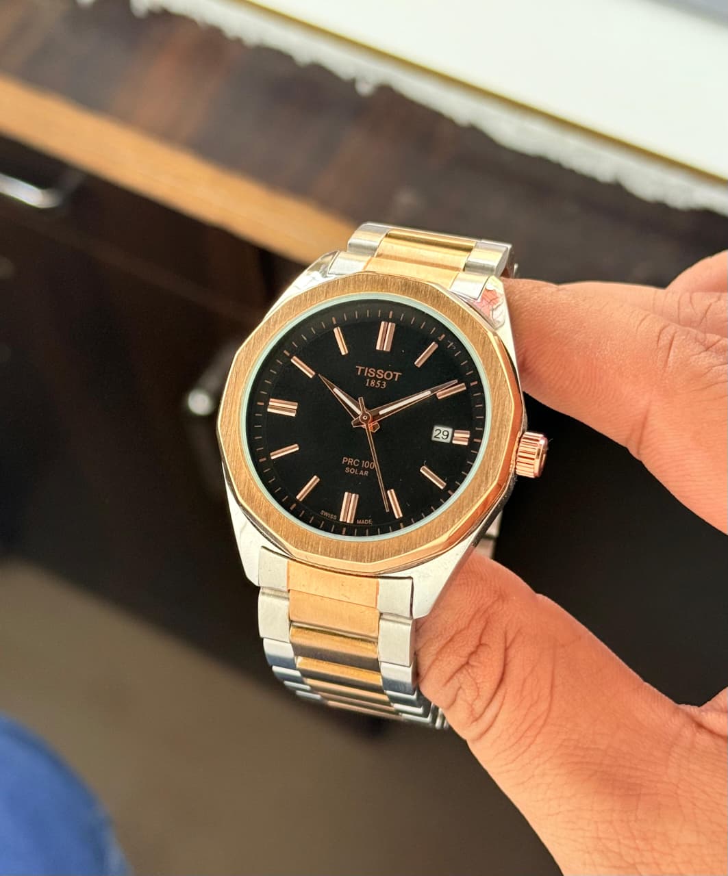 Tissot PRC100 Solar Japanese Automatic Back Open Machinery 40mm